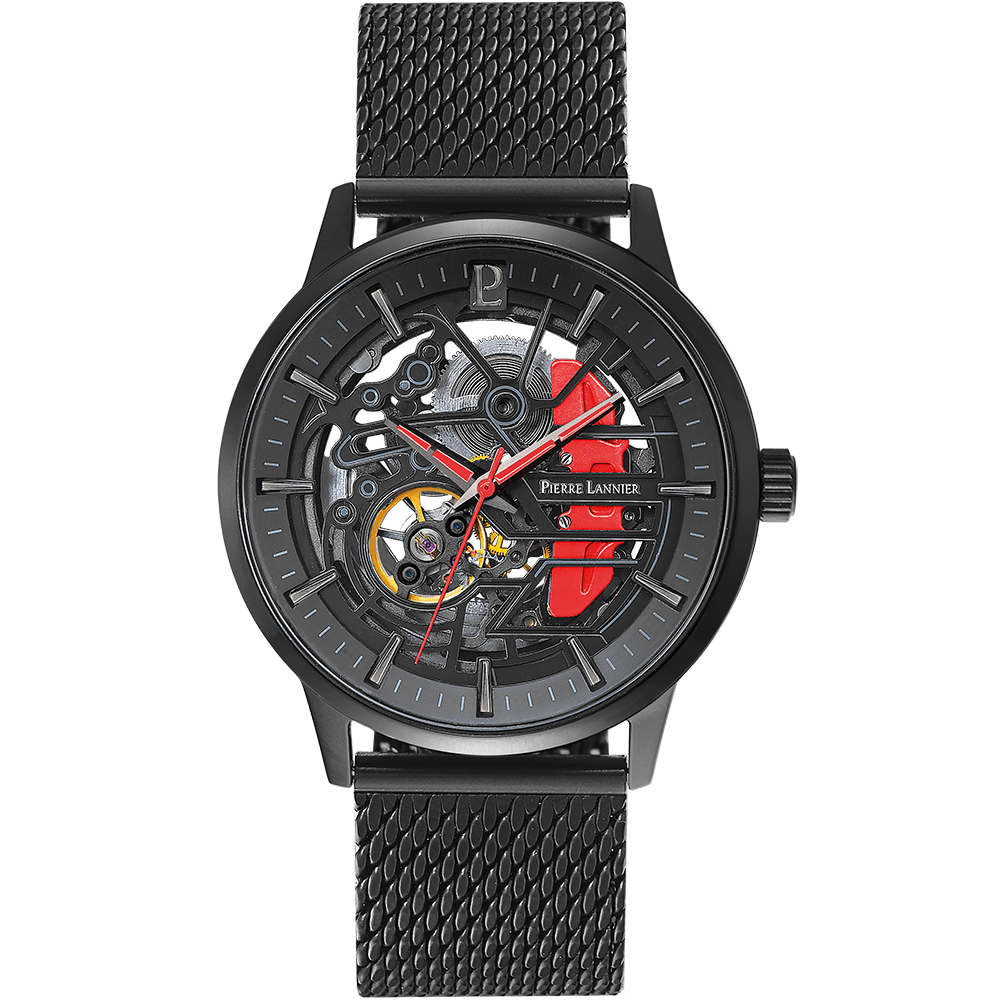 PIERRE LANNIER Montre PIERRE LANNIER Homme Automatique Paddock Coffret 384B439