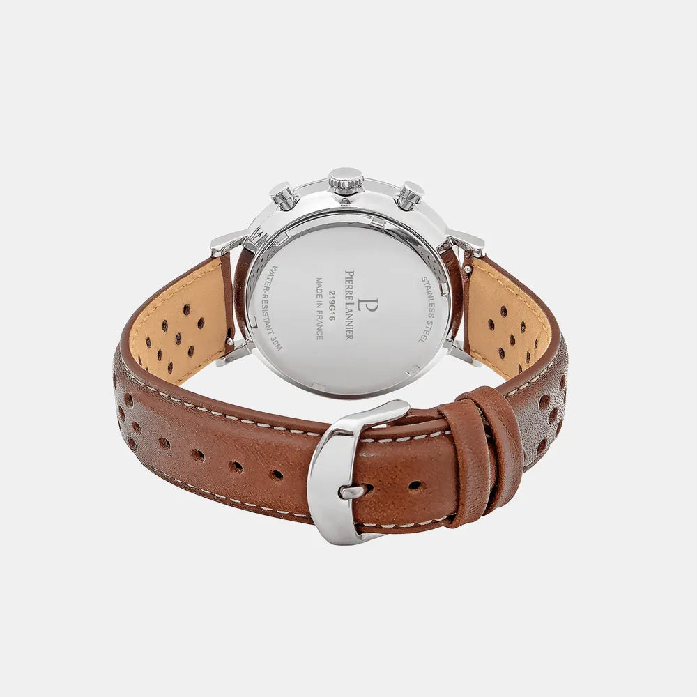 PIERRE LANNIER Montre PIERRE LANNIER Homme Baron Chronographe Vert 219G164