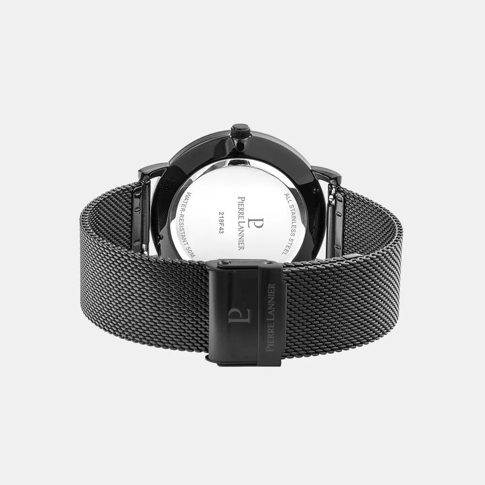 PIERRE LANNIER Montre PIERRE LANNIER Homme Essential en Acier Milanais 218F439