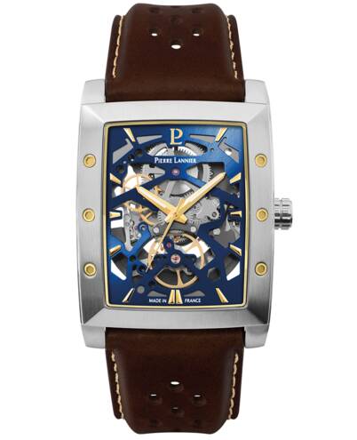 PIERRE LANNIER Montre PIERRE LANNIER Homme Hector en Cuir Marron 342A164