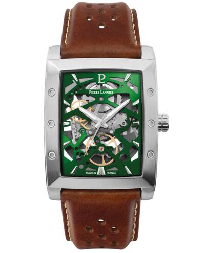 PIERRE LANNIER Montre PIERRE LANNIER Homme Hector en Cuir Marron 342A174