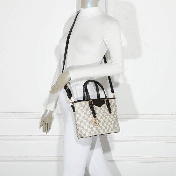 SAC TEMPKA Sac à Main TEMPKA TM-9426-4BEIGE/BLACK