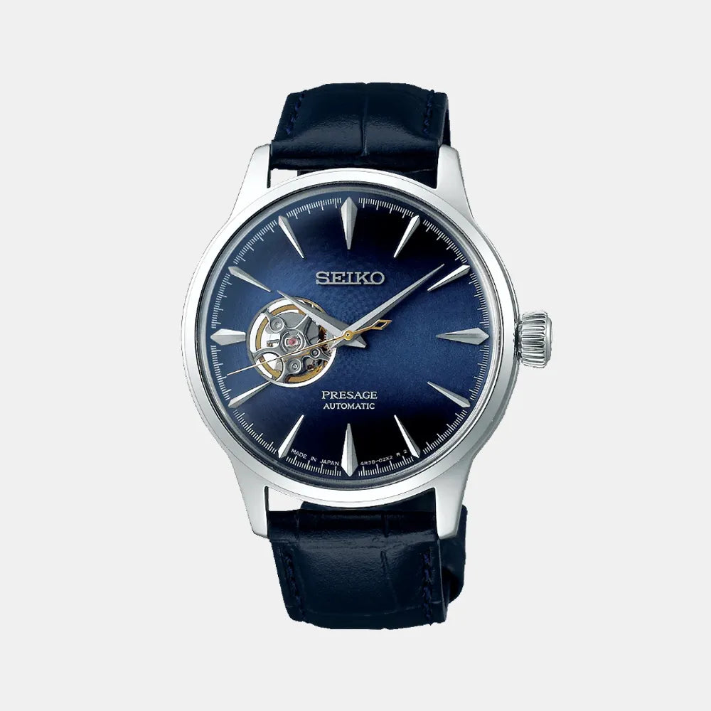 SEIKO Montre SEIKO Homme Presage Cocktail Automatique Cœur Ouvert SSA405J1