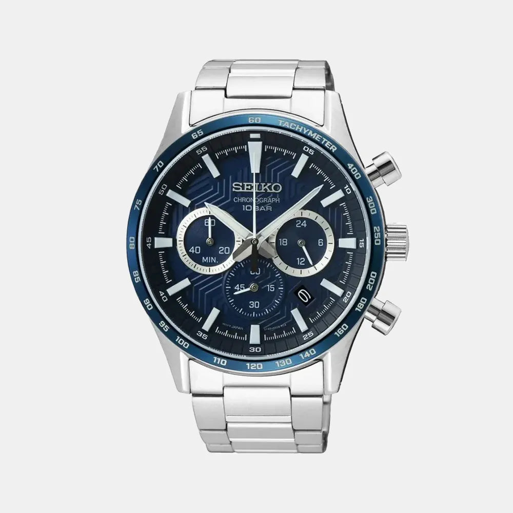 SEIKO Montre SEIKO Homme Sport Chronographe en acier SSB445P1