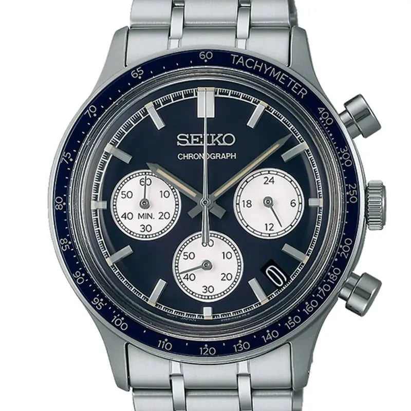 SEIKO Montre SEIKO Homme Sport Chronographe en Acier SSB477P1