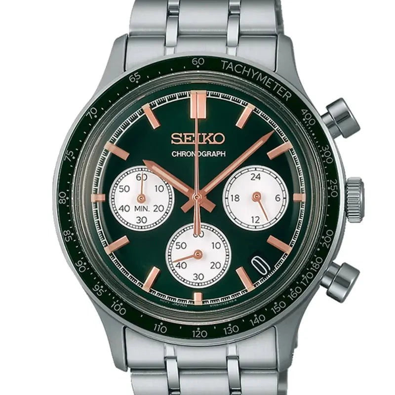 SEIKO Montre SEIKO Homme Sport Chronographe en Acier SSB481P1