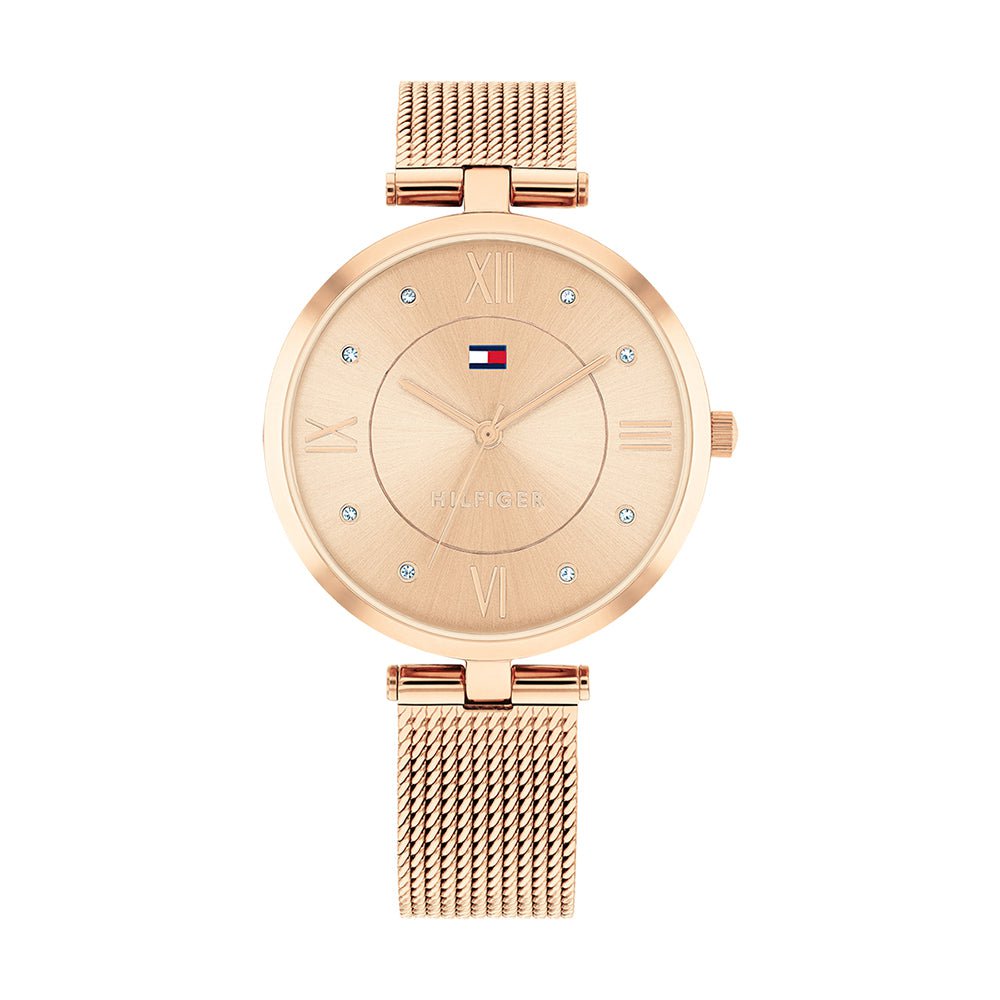 TOMMY HILFIGER Montre TOMMY HILFIGER Femme Ella en Acier Milanais 1782712