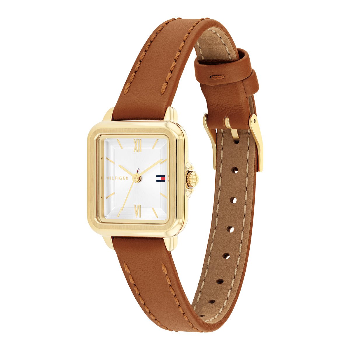 TOMMY HILFIGER Montre TOMMY HILFIGER Femme en Cuir Marron 1782859