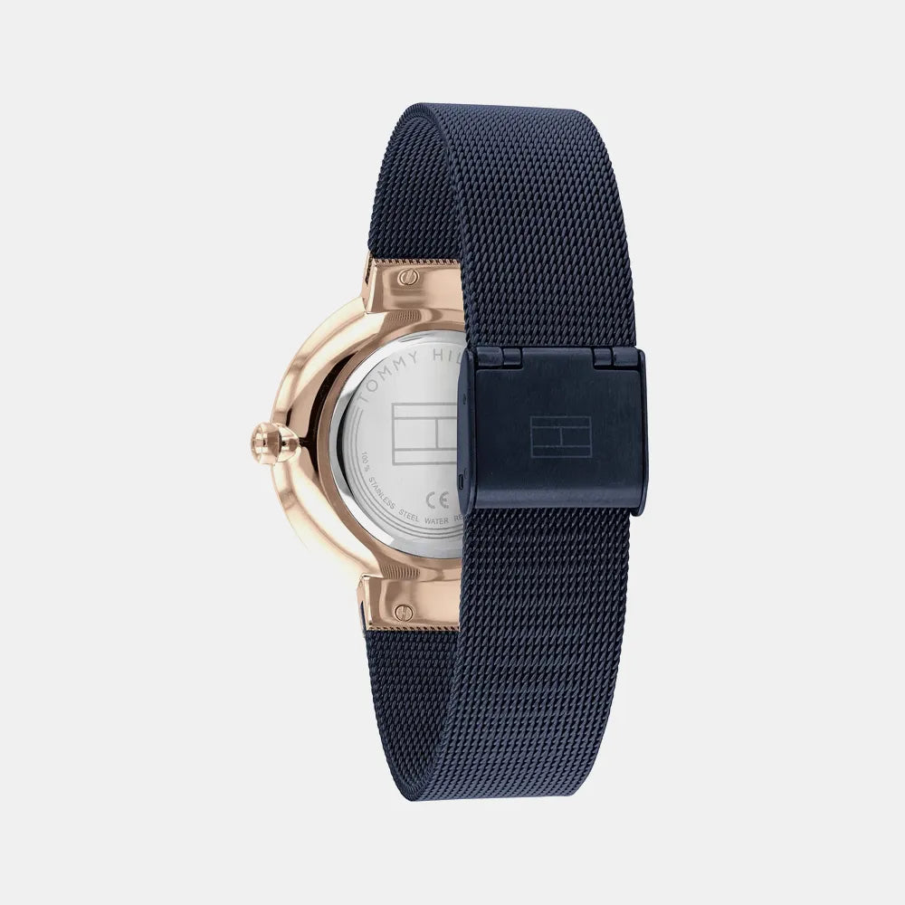 TOMMY HILFIGER Montre TOMMY HILFIGER Femme Liberty en Acier Milanais Bleu