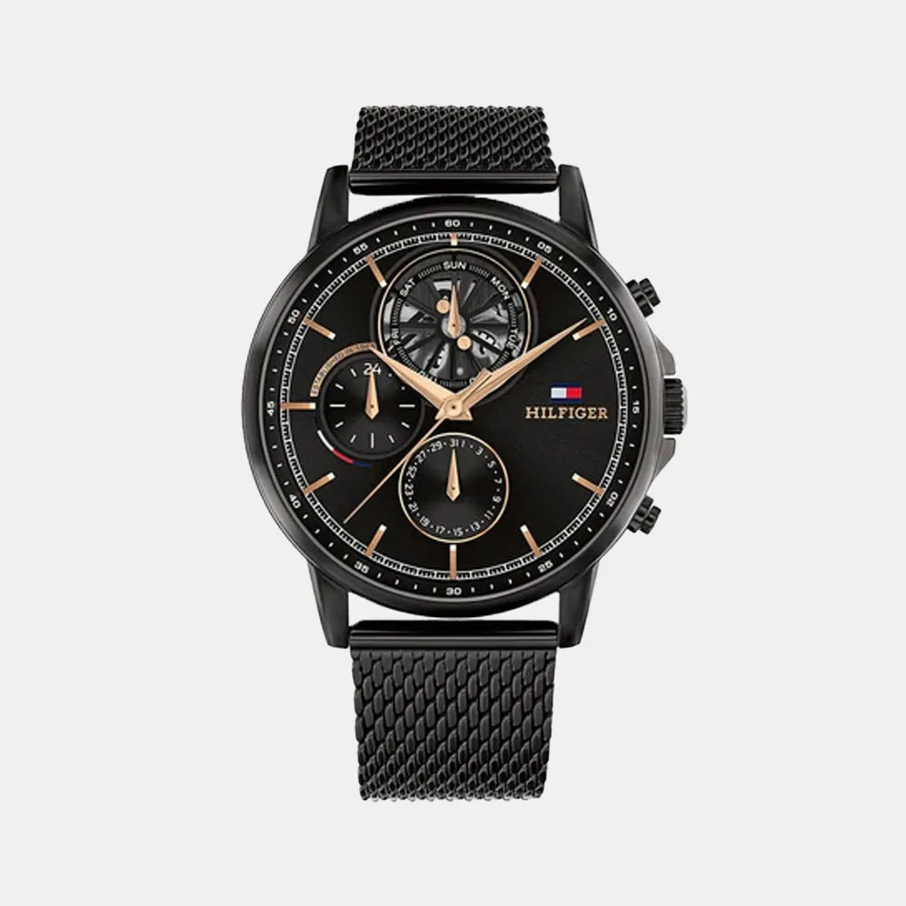 TOMMY HILFIGER Montre TOMMY HILFIGER Homme Baker en Acier Milanais 1710610
