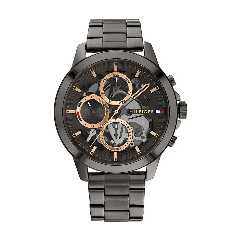 TOMMY HILFIGER Montre TOMMY HILFIGER Homme Henry en Acier 1710479