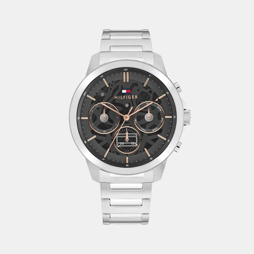TOMMY HILFIGER Montre TOMMY HILFIGER Homme Henry en Acier 1710683