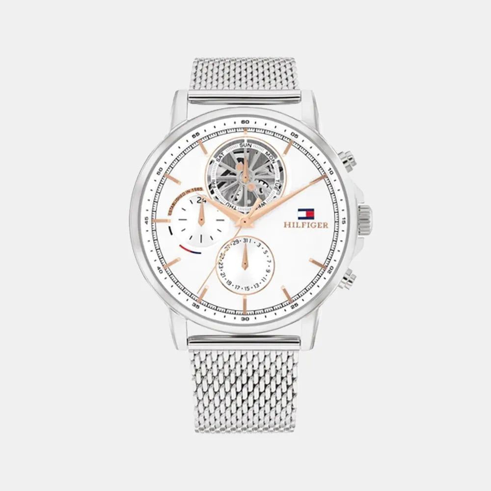 TOMMY HILFIGER Montre TOMMY HILFIGER Homme Stewart en Acier 1710682