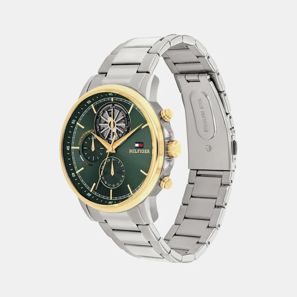 TOMMY HILFIGER Montre TOMMY HILFIGER Homme Stewart en Acier 1710735