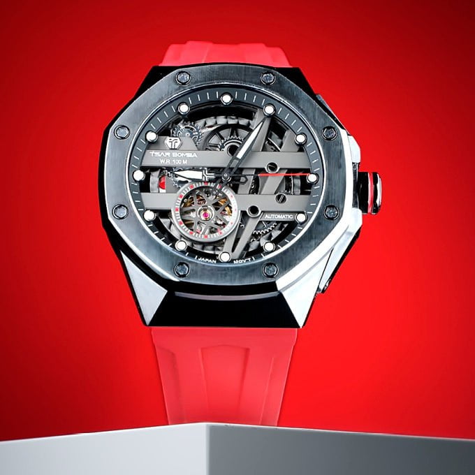 TSAR BOMBA Montre TSAR BOMBA Homme Élémentaire Automatique TB8803A02