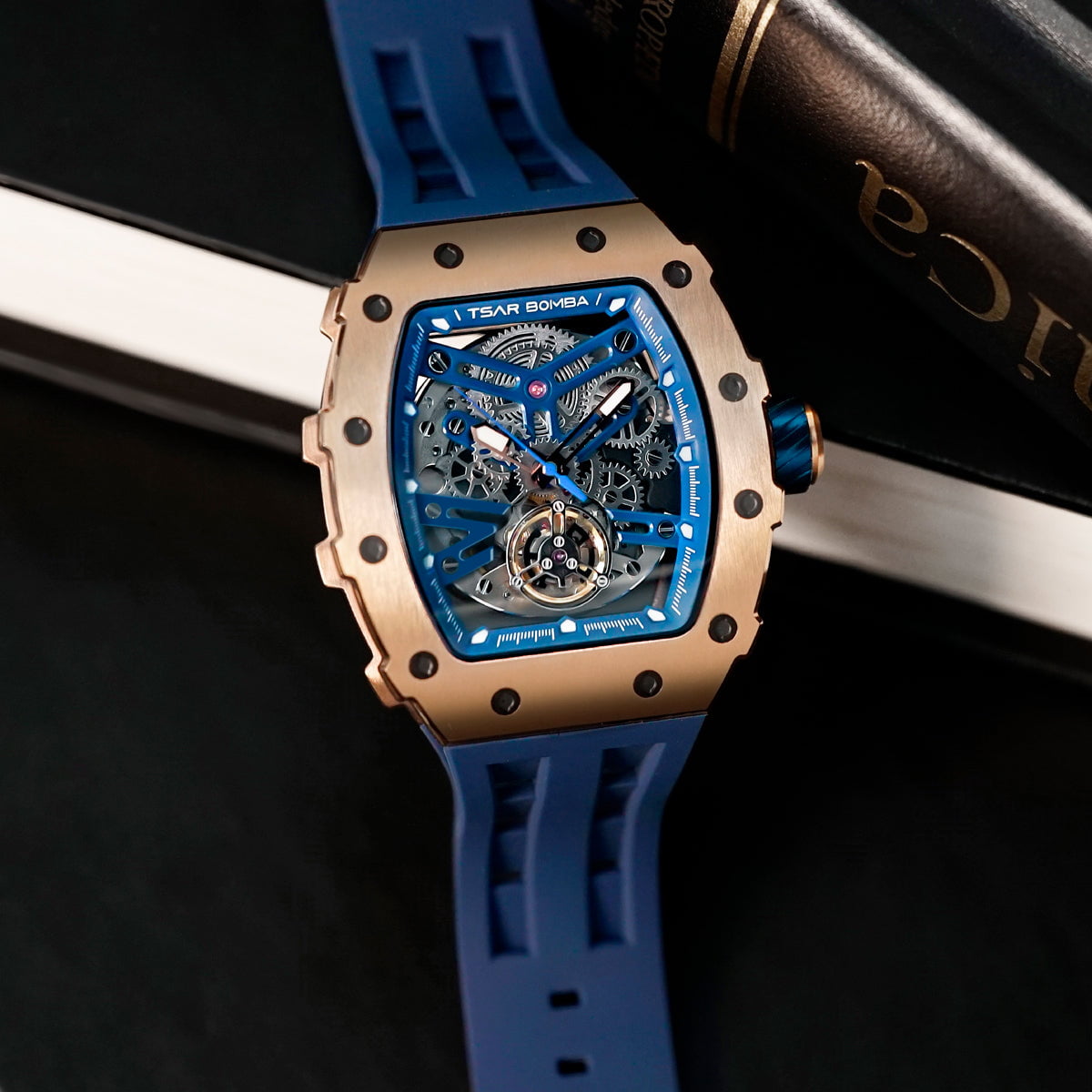 TSAR BOMBA Montre TSAR BOMBA Homme Elemental Automatique TB8208A08