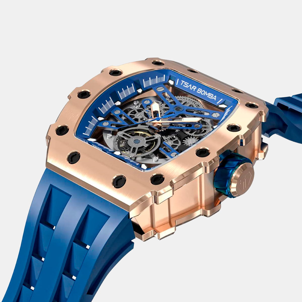 TSAR BOMBA Montre TSAR BOMBA Homme Elemental Automatique TB8208A08