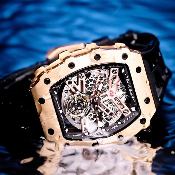 TSAR BOMBA Montre TSAR BOMBA Homme Elemental Automatique TB8208A16