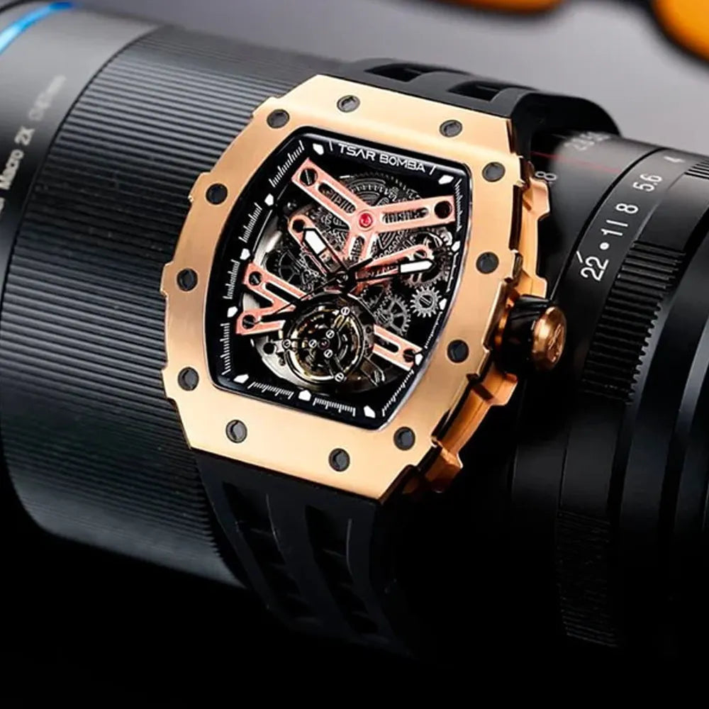 TSAR BOMBA Montre TSAR BOMBA Homme Elemental Automatique TB8208A16
