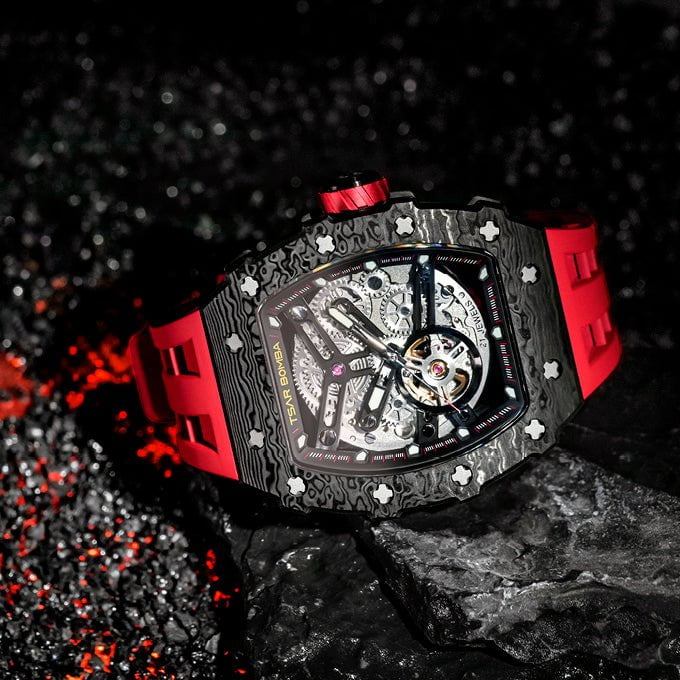 TSAR BOMBA Montre TSAR BOMBA Homme Elemental Automatique TB8208CF39