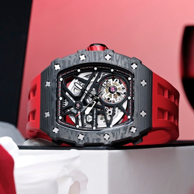 TSAR BOMBA Montre TSAR BOMBA Homme Elemental Automatique TB8209CF02