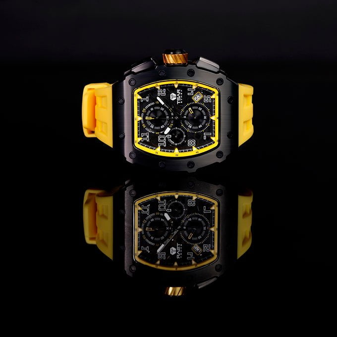 TSAR BOMBA Montre TSAR BOMBA Homme Elemental Chronographe TB8204Q07