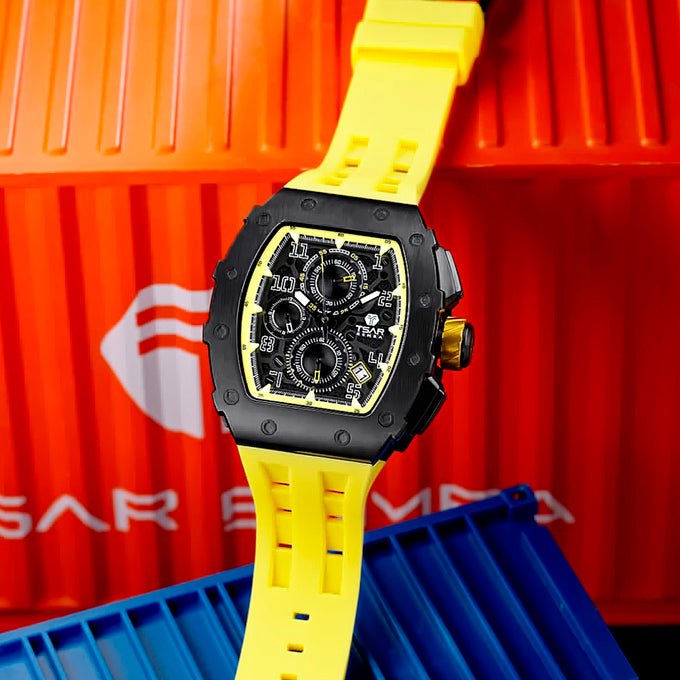 TSAR BOMBA Montre TSAR BOMBA Homme Elemental Chronographe TB8204Q07