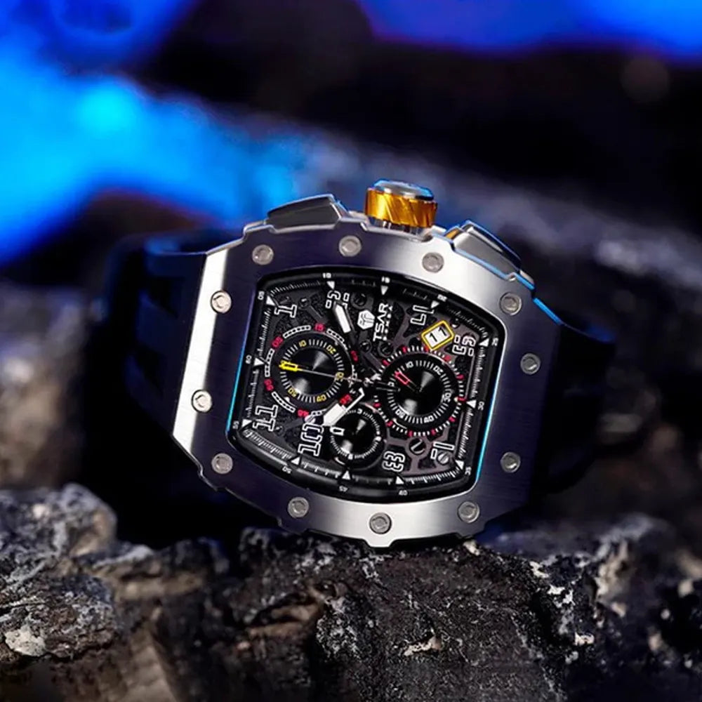 TSAR BOMBA Montre TSAR BOMBA Homme Elemental Chronographe TB8204Q31