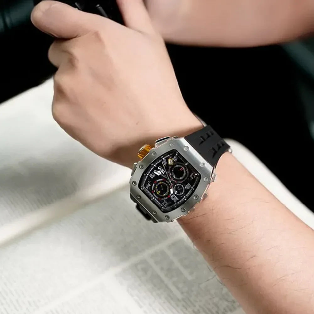 TSAR BOMBA Montre TSAR BOMBA Homme Elemental Chronographe TB8204Q31