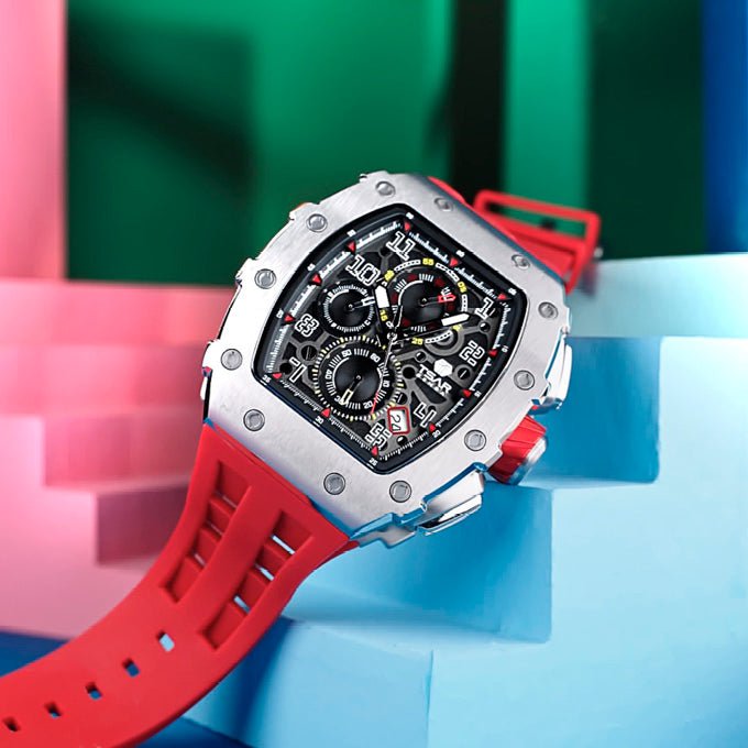 TSAR BOMBA Montre TSAR BOMBA Homme Elemental Chronographe TB8204Q33