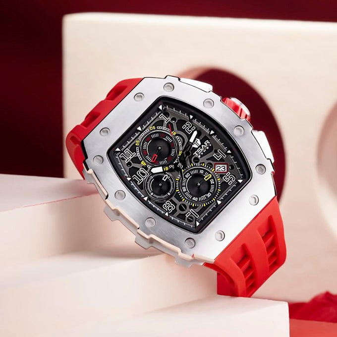 TSAR BOMBA Montre TSAR BOMBA Homme Elemental Chronographe TB8204Q33