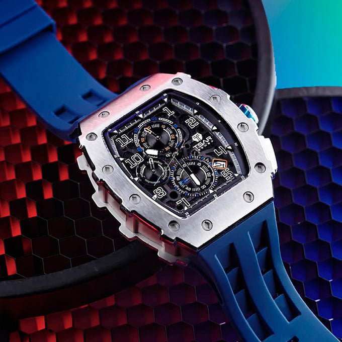 TSAR BOMBA Montre TSAR BOMBA Homme Elemental Chronographe TB8204Q34