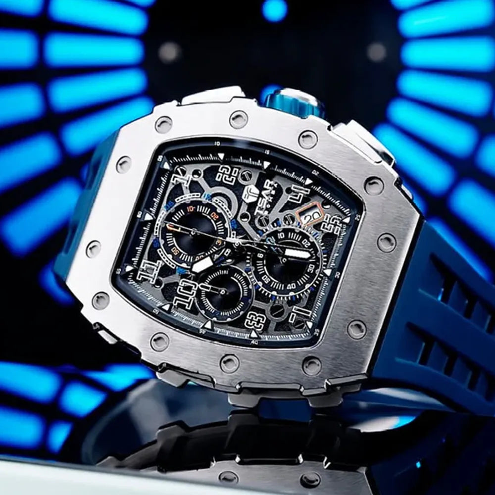 TSAR BOMBA Montre TSAR BOMBA Homme Elemental Chronographe TB8204Q34