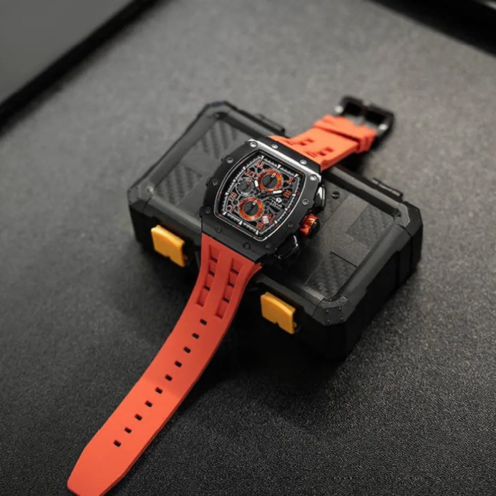 TSAR BOMBA Montre TSAR BOMBA Homme Elemental Chronographe TB8204Q39