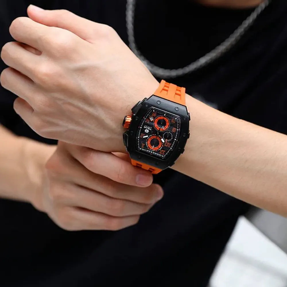 TSAR BOMBA Montre TSAR BOMBA Homme Elemental Chronographe TB8204Q39