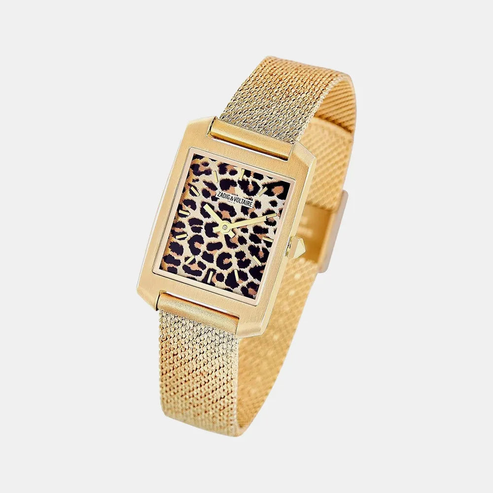 ZADIG & VOLTAIRE Montre ZADIG & VOLTAIRE Femme en Acier Doré ZVT710