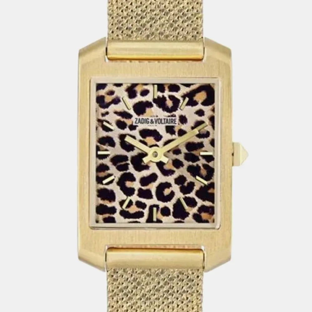 ZADIG & VOLTAIRE Montre ZADIG & VOLTAIRE Femme en Acier Doré ZVT710