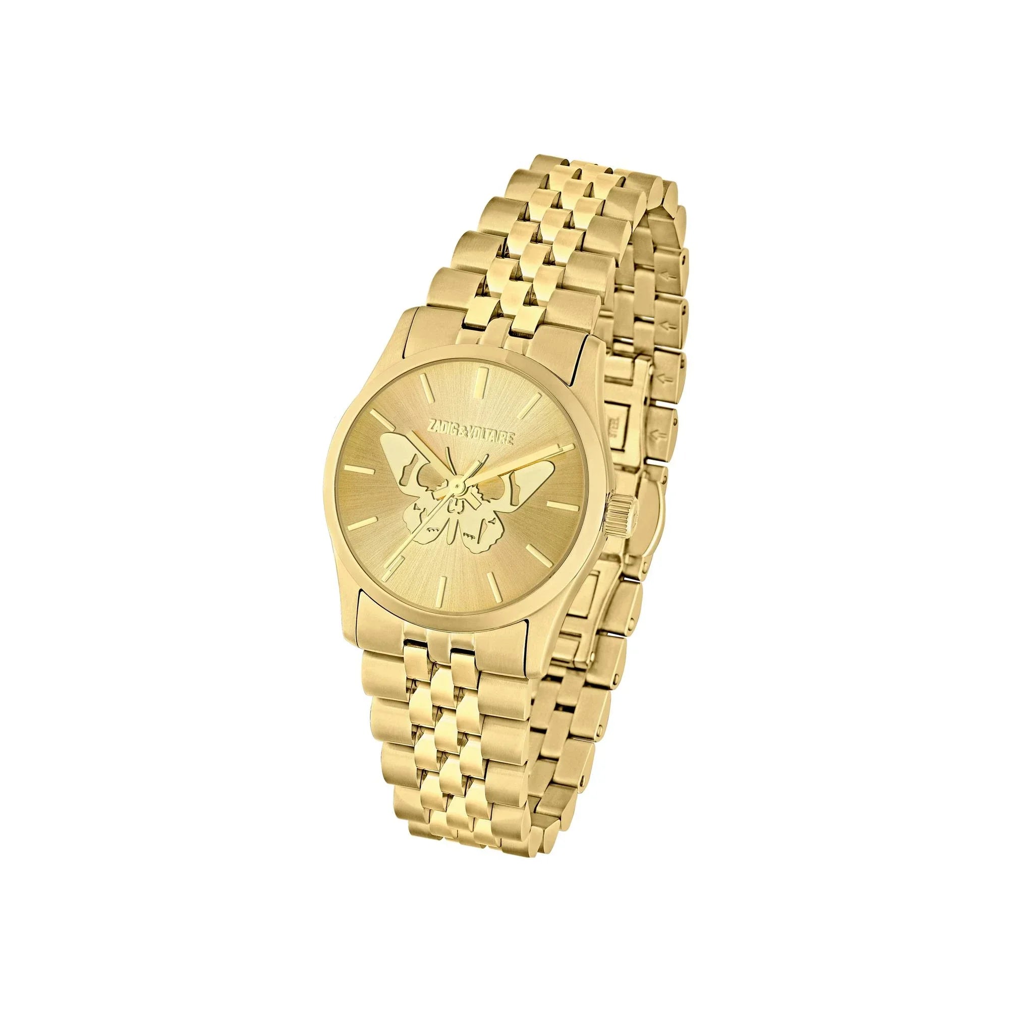 ZADIG & VOLTAIRE Montre ZADIG & VOLTAIRE Femme en Acier Doré ZVW1210