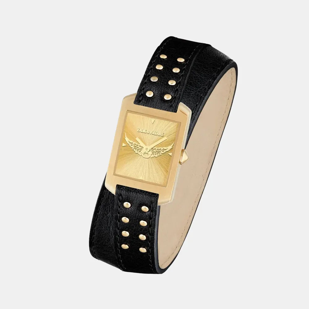 ZADIG & VOLTAIRE Montre ZADIG & VOLTAIRE Femme en Cuir Noir ZVW1214