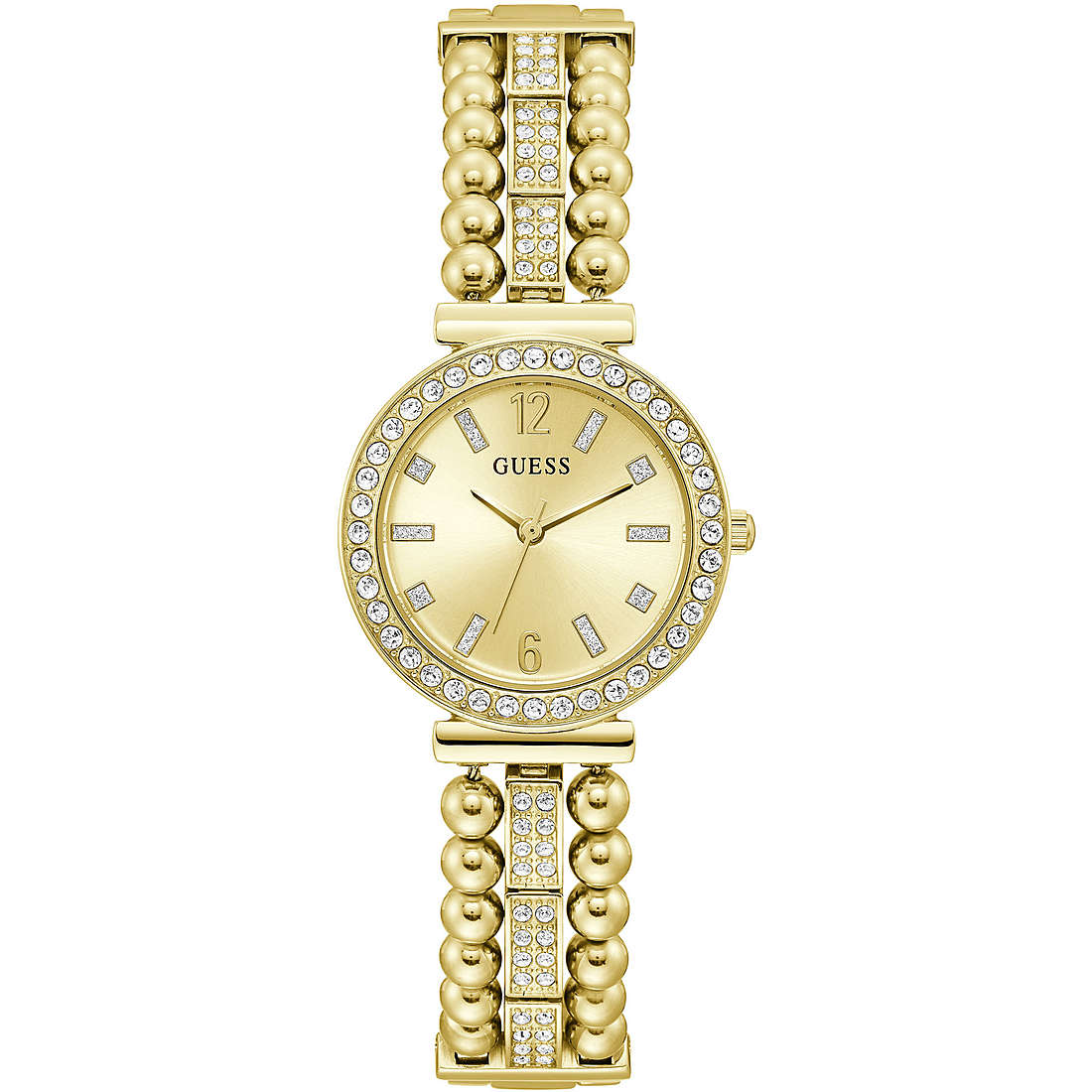 GUESS Montre GUESS Ladies Trend Femme en Acier Doré GW0401L2