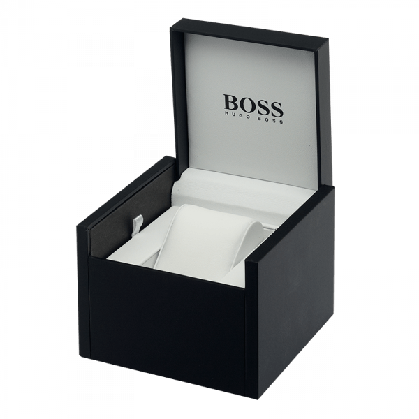 HUGO BOSS Montre HUGO BOSS Champion Homme en Cuir Noir 1513816