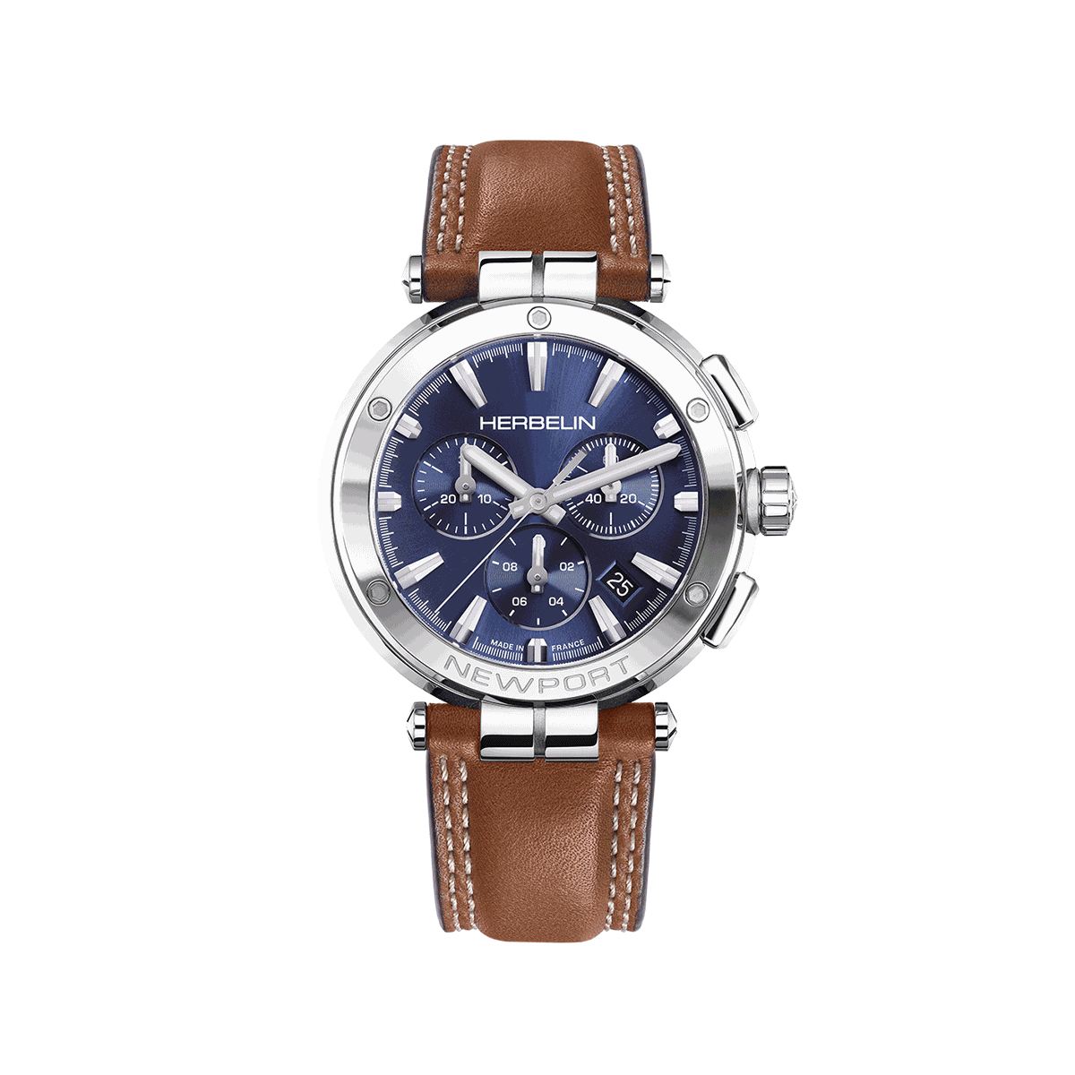 MICHEL HERBELIN Montre MICHEL HERBELIN Newport Homme Chronographe 37658AP15GD