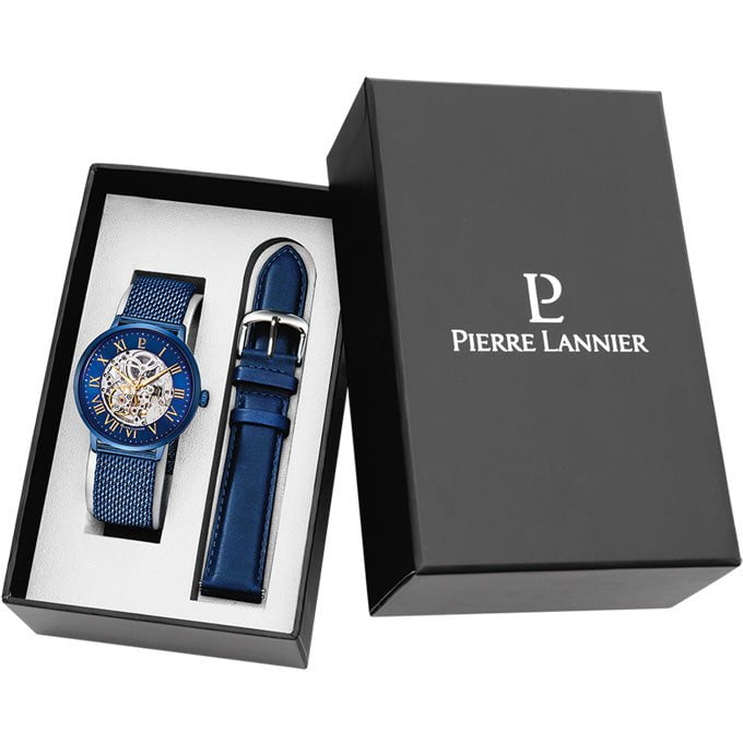 PIERRE LANNIER Montre PIERRE LANNIER Automatic Coffret Bracelets Interchangeables 446D468