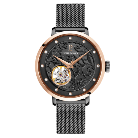 PIERRE LANNIER Montre PIERRE LANNIER Eolia Femme Automatique en Acier Milanais 310F988