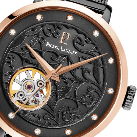 PIERRE LANNIER Montre PIERRE LANNIER Eolia Femme Automatique en Acier Milanais 310F988