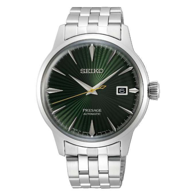 Montre SEIKO Homme Presage Cocktail Automatique en Acier SRPE15J1