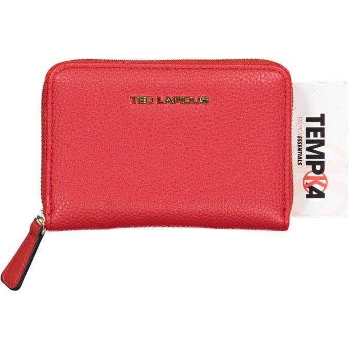 TED LAPIDUS TED LAPIDUS Porte-Monnaie Jara TLMQ1503ROUGE