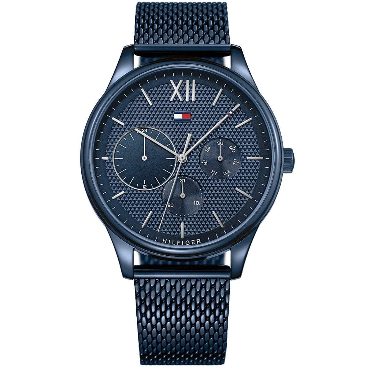 TOMMY HILFIGER Montre TOMMY HILFIGER Damon Homme en Acier Bleu 1791421