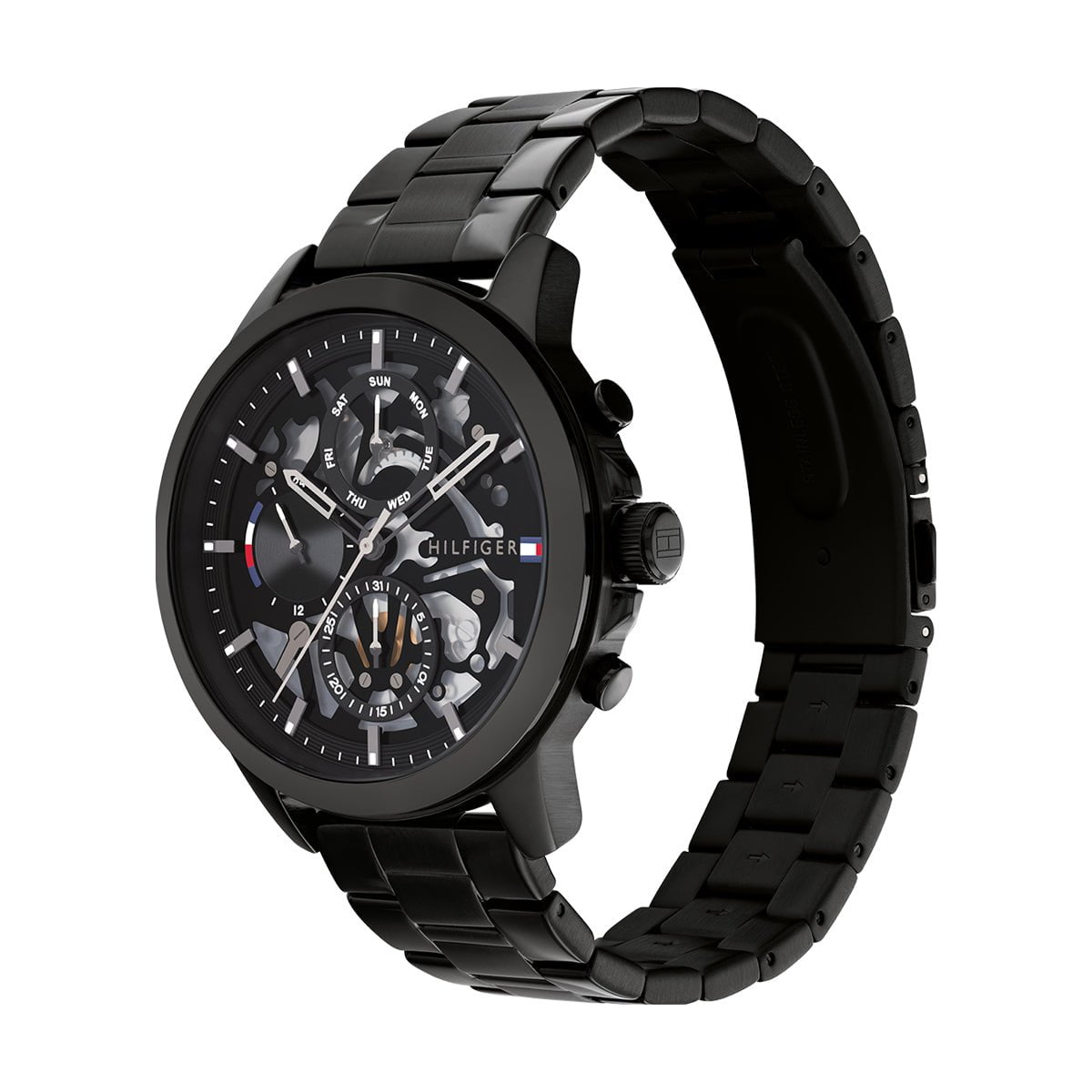 TOMMY HILFIGER Montre TOMMY HILFIGER Henry Homme en Acier Noir 1710478