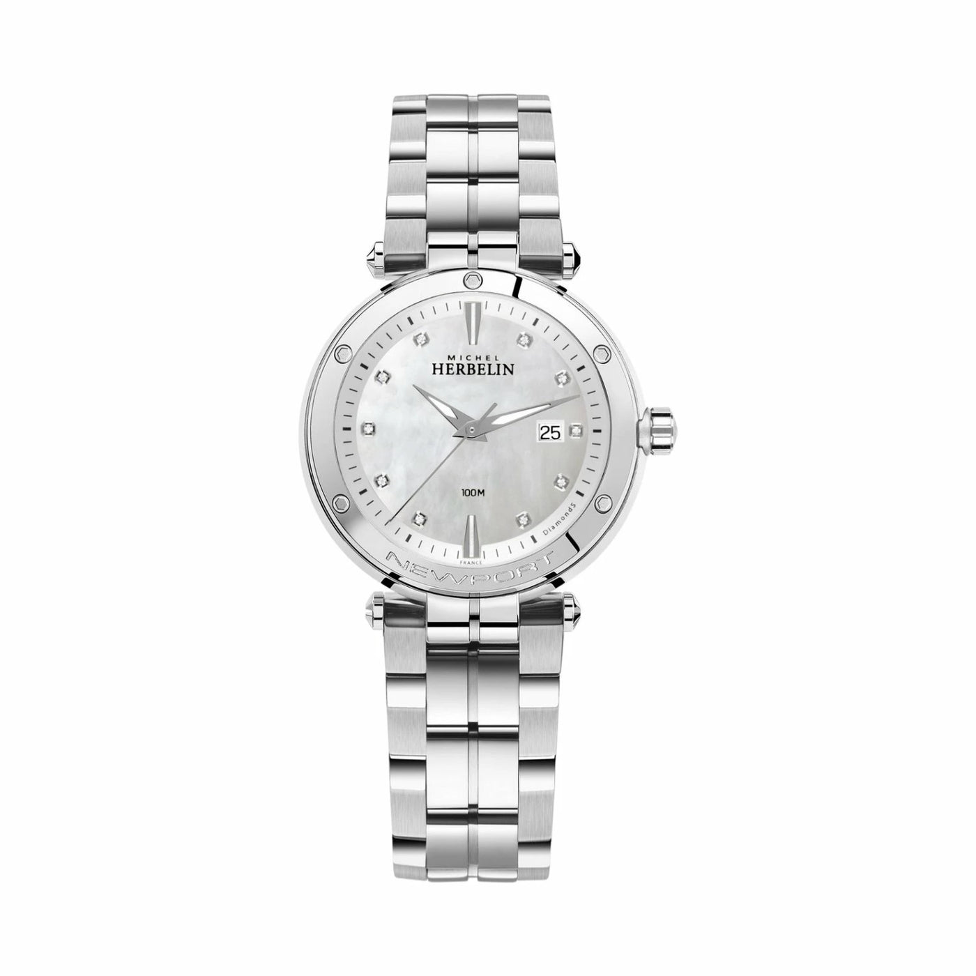 Montre HERBELIN Femme Newport en Acier 14288B89